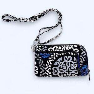 Vera Bradley wallet with matching lanyard